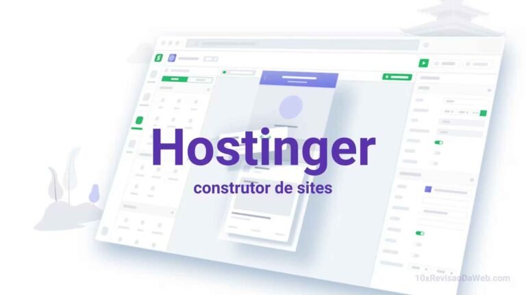 Hostinger Construtor da sites